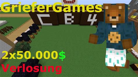 X Verlosung Griefergames Fanvonmrcreative Youtube