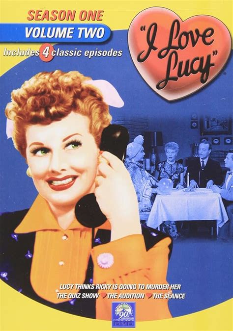 I Love Lucy Season 1 Vol 2 Full Screen Amazonca Lucille Ball