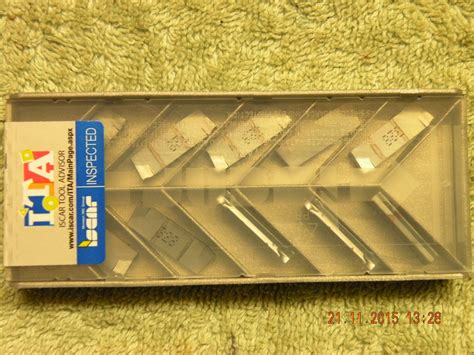 X Iscar Dgn J Ic Carbide Inserts Parting Grooving New