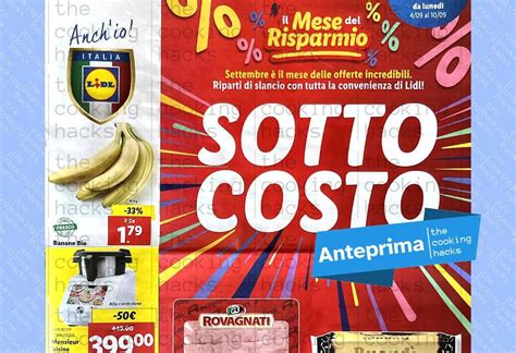 Anteprima Del Volantino Lidl Dal 4 Al 10 Settembre 2023