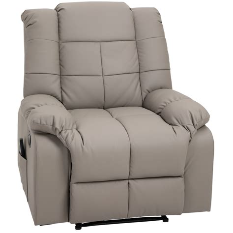 Homcom Fauteuil De Relaxation Massant électrique Fauteuil Massage