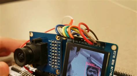 Real Time Face Recognition On Microcontroller Youtube