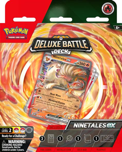 Pokemon Ninetales Ex Zapdos Ex Deluxe Battle Deck Da Card World