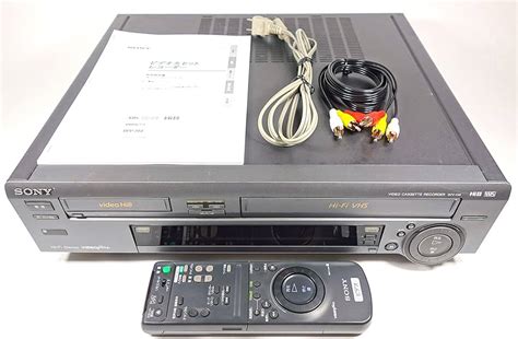 【正規品】 Sony Hi8 Vhsビデオデッキ Wv H4 リール