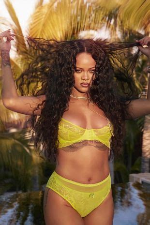 Rihanna Slips Into S E X Y Neon Lingerie And Teases Her K Il Ler Curves