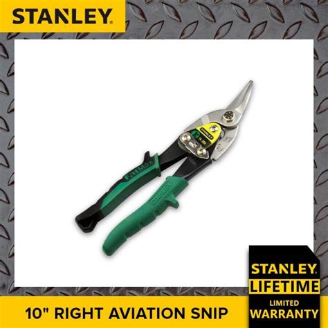 Stanley Snip Aviation Right Cut Maxsteel Lifetime Warranty