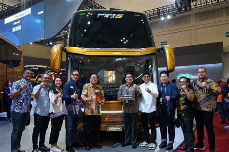 Harapan Jaya Pamerkan Dua Bus Double Decker Mewah Di GIIAS Koran