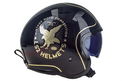 Kask Motocyklowy Otwarty Ls Of Spitfire Flier Black L