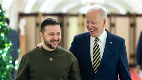 Joe Biden Pide Una Paz Justa Para Ucrania Zelenski Recuerda Que La