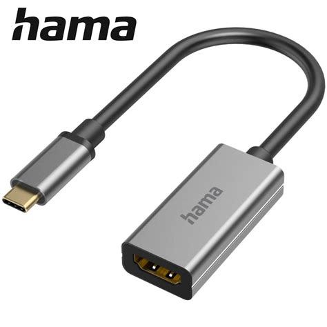 Hama Usb C Auf Hdmi Aluminium Buchse Adapter Kaufland De