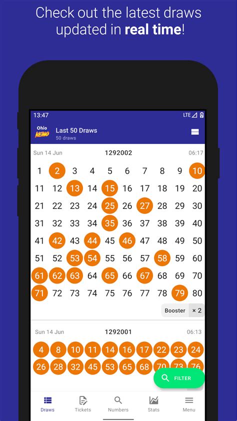 Ohio Keno Lottery - Live Results & Ticket checker:Amazon.com:Appstore for Android