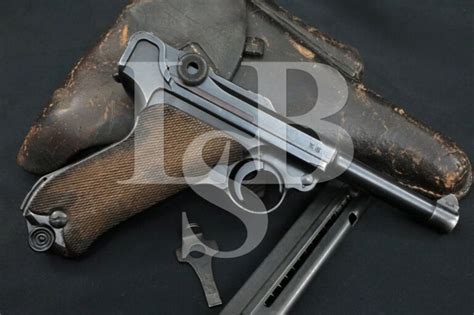 Wwii Nazi German Mauser Byf P P Luger Mm Semi Auto Pistol C