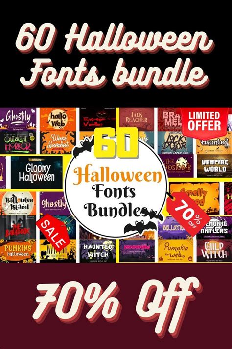 Spooktacular Collection 60 Halloween Fonts For Your Creative Projects