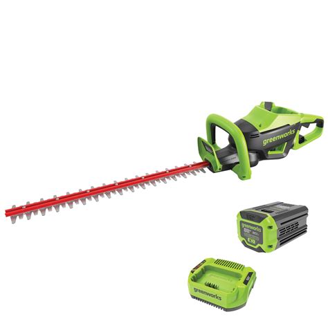 82v 24 Hedge Trimmer With 2ah Battery Ht82210 Greenworks Commercial