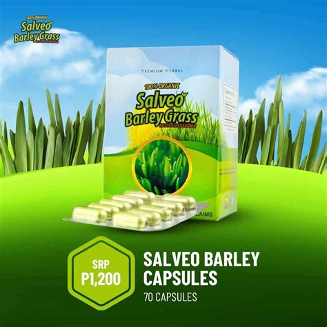 New Packaging Original Salveo Barley Grass Powder Trial Pack Pack