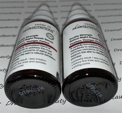 2 X Creme De Skin Nutritions Double Strength Retinol Night Repair Serum