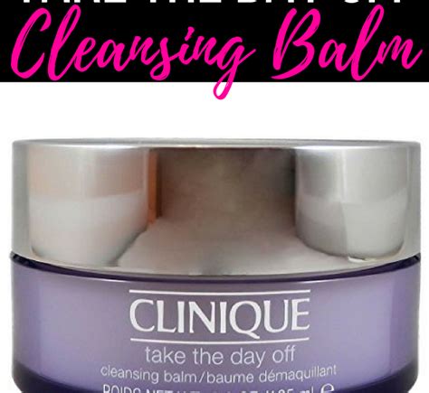 Clinique Take The Day Off Cleansing Balm Review Archives Cremes Come True