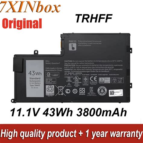 Xinbox Trhff V Wh Original Laptop Battery For Dell Inspiron