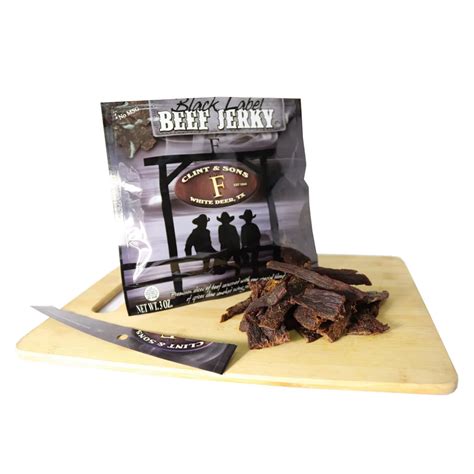 Clint And Sons Black Label Beef Jerky Shop Jerky At H E B