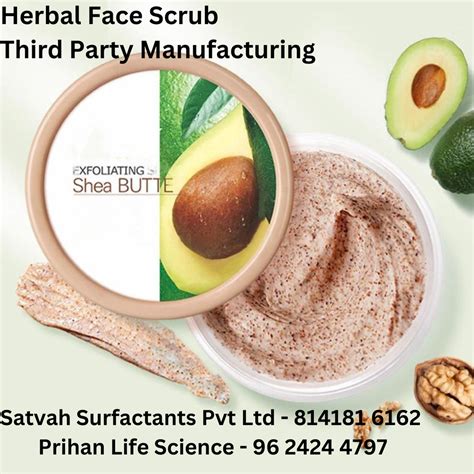 Face Scrub Private Label Manufacturing Cream 50 Gm To 1 Kg At Rs 40 In Ahmedabad