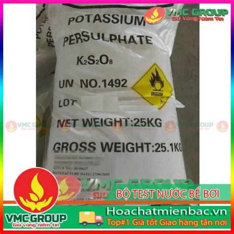 Mua BÁn Potassium Persulfate K2s2o8 Kali Persunfat Mk Hcmb HÓa ChẤt MiỀn BẮc™ TỔng Kho