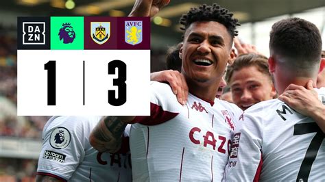 Burnley Vs Aston Villa 1 3 Resumen Y Goles Highlights Premier