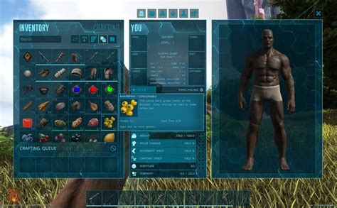 Ark Survival Evolved S Next Patch Will Feature A Total Inventory Menu