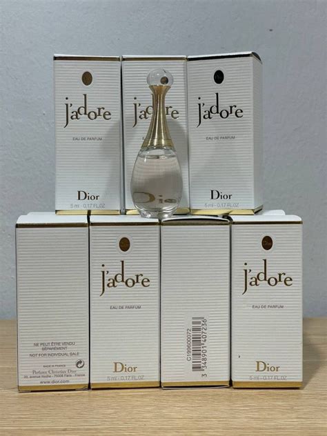 Authentic Christian Dior Jadore Edp 5ml Miniature Beauty And Personal