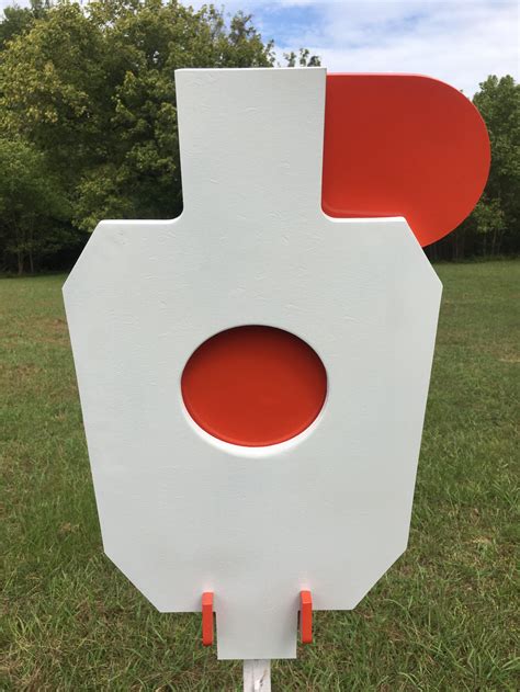 Magnum Target 3 8 Ar500 Steel Target Hostage Reactive Double Tap Sho