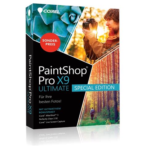 Corel PaintShop Photo Pro X9 ULTIMATE Spezial Edition BOX IT Schweitzer