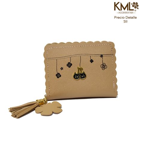 Billetera Peque Gatitos Beige Kml Accesorios