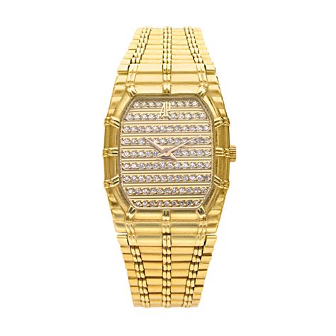 Audemars Piguet Vintage Cobra A Yellow Gold Quartz Wristwatch