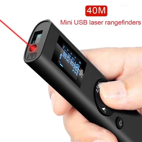 Mini Usb M Laser Rangefinders Smart Digital Distance Meter Range