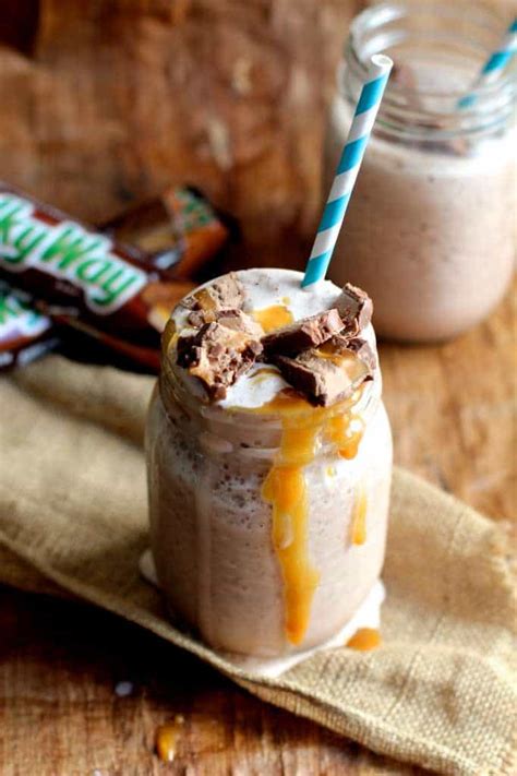 Milky Way Milkshakes - The Seaside Baker