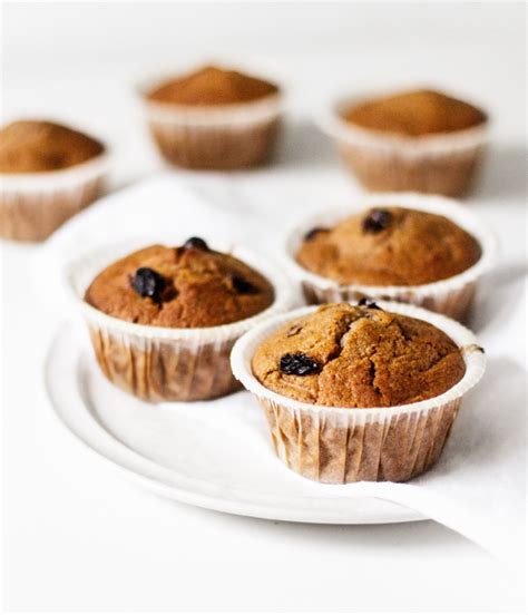 Vegan Carrot Raisin Bran Muffins | The Full Helping