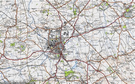 Old Maps of Swindon, Wiltshire - Francis Frith