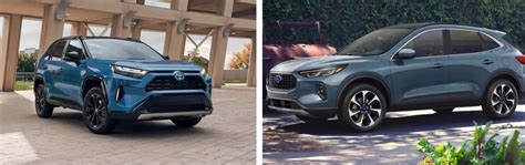 Compact Suv Showdown 2024 Toyota Rav4 Vs 2024 Ford Escape Toyota Of Katy