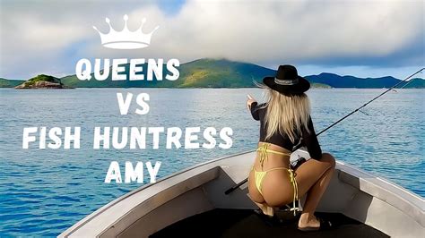 Fishing With Fish Huntress Amy Around Tropical Islands Fish Huntress