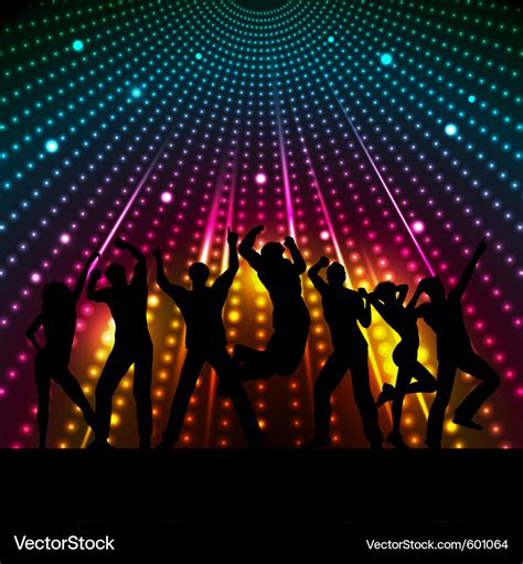 Disco Lights Royalty Free Vector Image Vectorstock