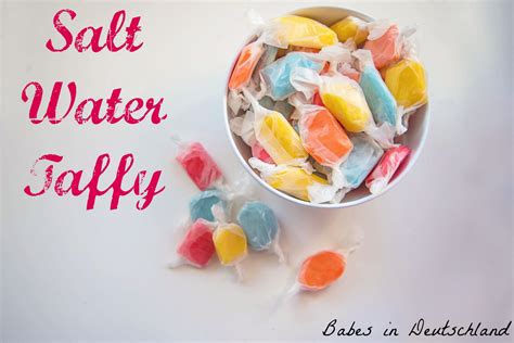 Salt Water Taffy Recipe