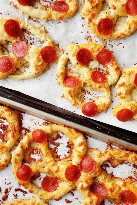 Pizza Pretzels Recipe Food Snacks Recipes