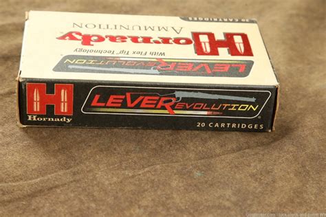 X Hornady Leverevolution Rem Gr Ftx Ammo X Casings