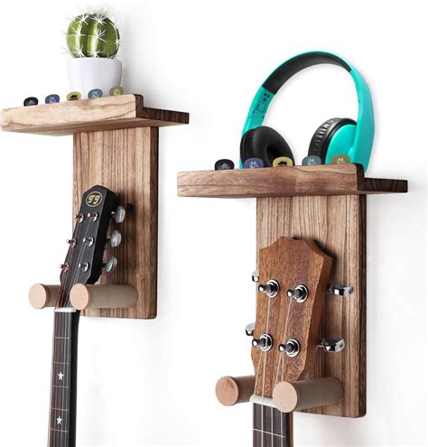 Amazon Keebofly Soporte De Pared Para Guitarra Paquete De 2