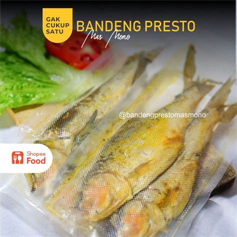 Jual Bandeng Presto Frozen Juwana Mas Mono Sambal Terasi Asli Ukuran