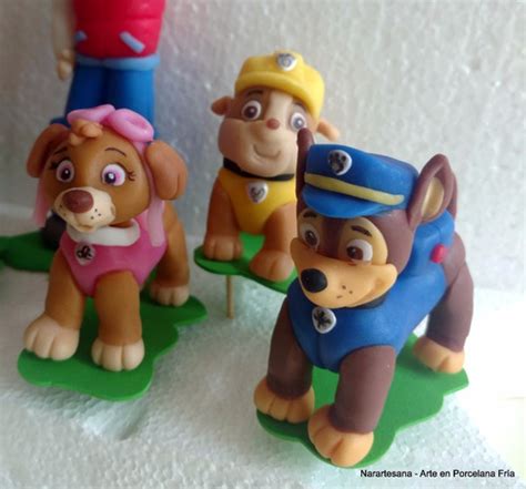 Adorno Para Torta Compatible Con Paw Patrol Patrulla Canina MercadoLibre