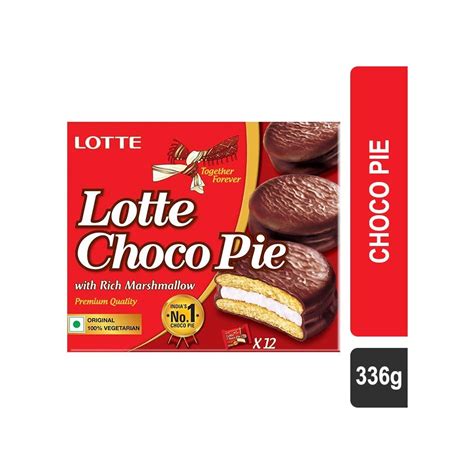 Lotte Choco Pie 12 Units Price Buy Online At ₹132 In India