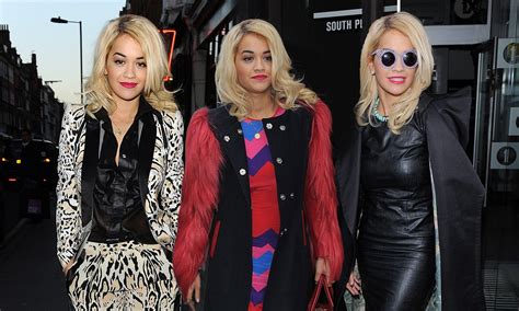 Rita Ora steps out in THREE different outfits in one day | Daily Mail ...