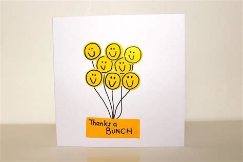 10 Easy Home Made Thank You Card Designs How To Thank You Card