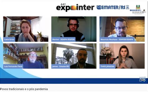 Painel Na Expointer Lan A Capacita O Em Pol Ticas P Blicas Para Povos