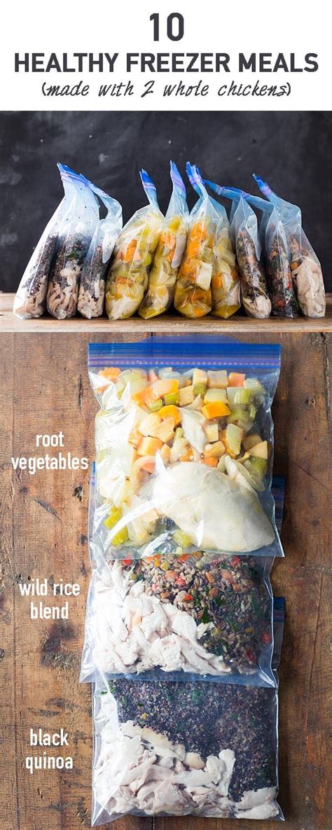 10 Healthy Freezer Meals With Chicken Green Healthy Cooking